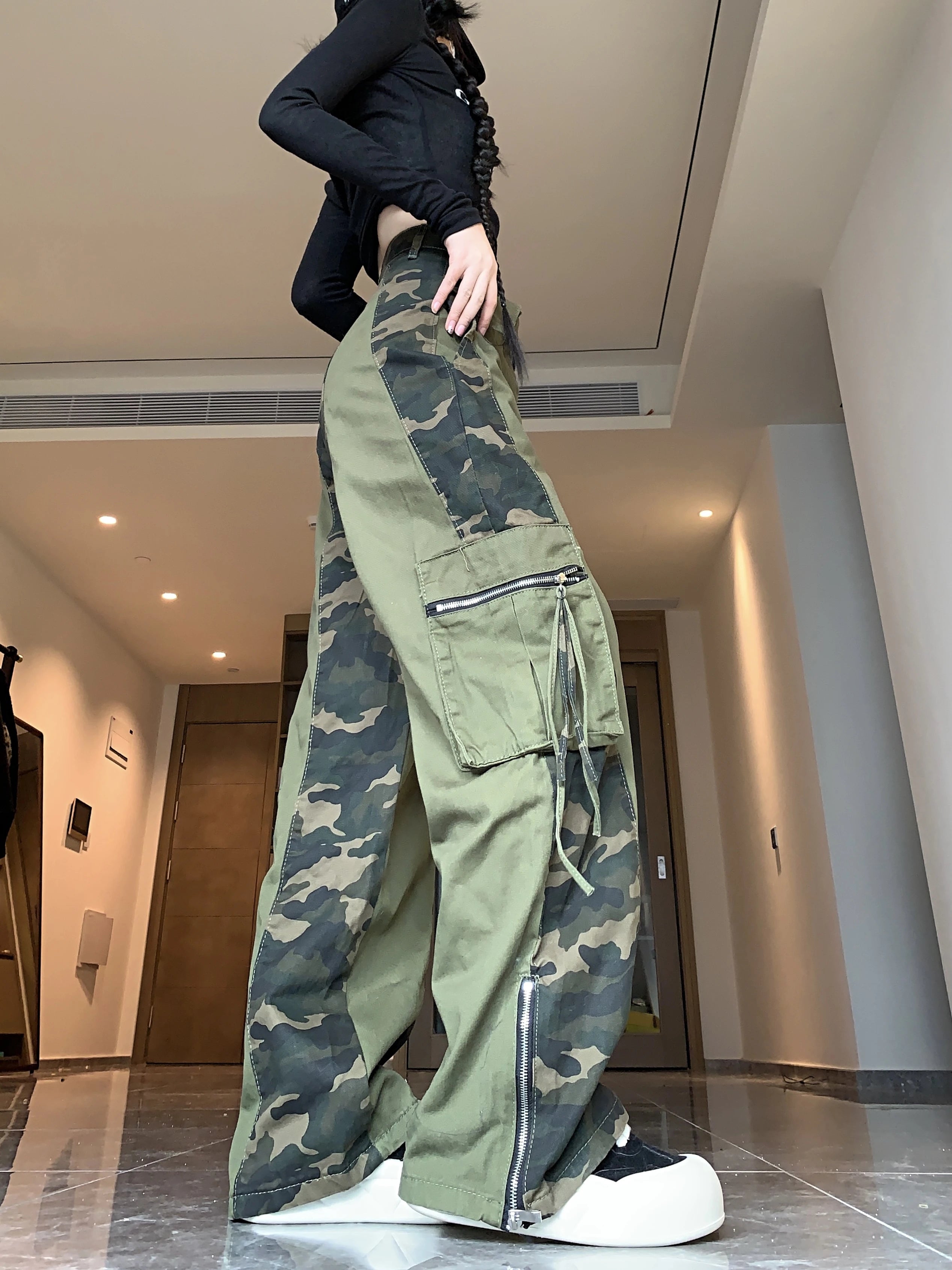 Camouflage Two-Piece Pants